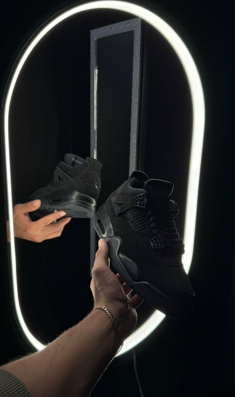 Jordan retro 4 black cat — imagen 1